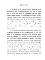 Chất lượng sản phẩm với việc nâng cao sức cạnh tranh của công ty may thăng long 