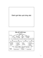 Đánh giá hiệu quả công việc