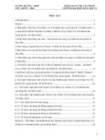 Tìm hiểu tình hình hoạt động sản xuất kinh doanh ,tình hình tài chính và công tác kế toán tài sản cố định của công ty cổ phần du lịch quốc tế hòn dấu 