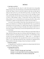 Sử dụng phần mềm visual basic for application xây dựng chương trình tính toán thiết kế chi tiết xylanh động cơ diesel 4 kỳ 