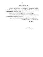 Một số biện pháp mở rộng đối tượng và nâng cao hiệu quả hoạt động BHYT trên địa bàn thành phố hải phòng 