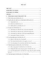 Đánh giá hiện trạng quản lý chất thải rắn y tế tại bệnh viện đa khoa tỉnh ninh bình và đề xuất một số giải pháp nâng cao hiệu quả công tác quản lý 