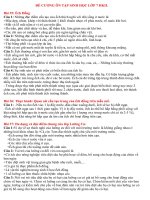 123doc đề cương ôn tập sinh học lớp 7 học kỳ II bài 35 đến 41