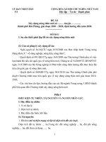 ĐỀ ÁN XÂY DỰNG NÔNG THÔN MỚI