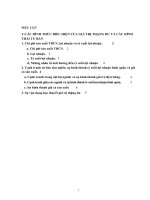 Các hình thức biểu hiện của giá trị thặng dư và các hình thái tư bản 