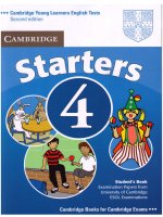 Tests starters 4 book 