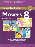 Tests movers 8 book