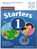 Tests starters 1 book 