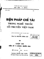 Biện pháp chế tài trong nghề thuốc cổ truyền việt nam 