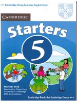 Tests starters 5 book 
