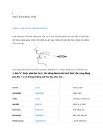 NGỮ âm TIẾNG ANH (phontics)