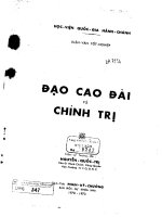 Đạo cao đài và chính trị 