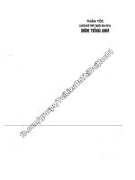 Thần tốc luyện đề THPT 2016 môn tiếng anh 