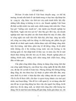 Thực trạng công tác khuyến khích vật chất và tinh thần cho người lao động tại công ty cấp nước thị xã cửa lò  nghệ an 