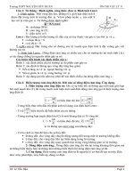 tài liệu ôn thi học kỳ 2 lớp 11 môn vật lí