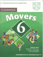 Tests movers 6 book 