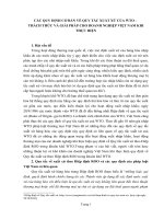 Hiệp định về quy tắc xuất xứthách thức cho doanh nghiệp Việt Nam trong khuôn khổ WTO