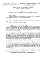 đề thi và đáp án thi tuyển công chức vào ủy ban nhân dân