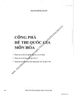 Công phá đề thi quốc gia môn hóa học LOVEBOOK 