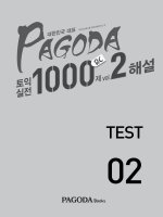 PAGODA toeic vol 2  2
