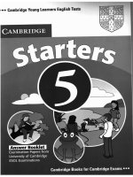 Tests starters 5 key 