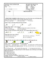 Đề thi tin HK2 lớp 3