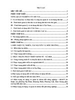 Đánh giá thực trạng và biến động sử dụng đất đai tại Quận Thanh Xuân