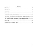 Tính hợp lí của pháp luật về thẩm quyền xử phạt vi phạm hành chính 