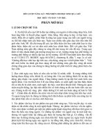 Rèn luyện năng lực  phản biện cho học sinh qua các giờ đọc hiểu văn bản văn học 