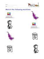 machines flashcards for learning english