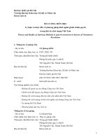 ĐỀ CưƠNG MÔN HỌC Lý luận và thực tiễn về phƣơng pháp khởi nghĩa giành chính quyền trong lịch sử cách mạng Việt Nam