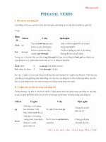 tài liệu về phrasal verbs