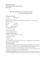 ĐỀ CƢƠNG MÔN HỌC: Lịch sử xuất bản sách ở Việt Nam