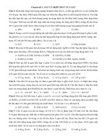 Bài tập về Sắt và hợp chất của Sắt có đáp án