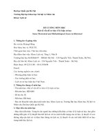 ĐỀ CưƠNG MÔN HỌC Một số vấn đề cơ bản về lý luận sử học