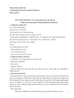 ĐỀ CƢƠNG MÔN HỌC: Các trƣờng phái sử học cận hiện đại