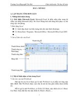 Giáo trình môn tin học kế toán  phần 1