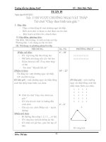 giáo án thể dục lớp 4 ( học kì 2)