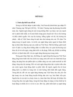 Luận văn thạc sỹ - Phát triển sản phẩm dịch vụ của Ngân hàng Công thương Hoàng Mai