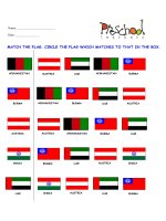 people, countries and flags flashcards
