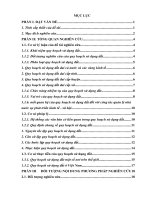 Đánh giá kết quả thực hiện quy hoạch sử dụng đất giai đoạn 2013-2014 tại thành phố hà giang