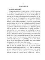 Luận văn thạc sỹ - Các giải pháp phát triển sản xuất rau an toàn ở Hà Nội