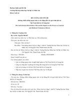 ĐỀ CƢƠNG CHUYÊN ĐỀ Kháng chiến chống ngoại xâm và tác động đối với quá trình lịch sử