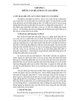 Giáo trình lý thuyết tài chính  phần 1