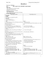 giáo án môn toán lớp 4  (cả năm)