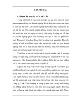 Nghiên cứu áp dụng sản xuất sạch hơn cho việc giảm thiểu chất thải tại công ty XNK việt phượng 