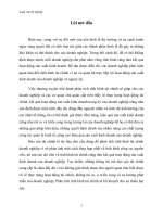 Phân tích tình hình tài chính và một số giải pháp nâng cao hiệu quả sản xuất kinh doanh của công ty cổ phần than Cao Sơn