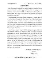 Báo cáo thực tập cơ khí chế tạo: Công ty Cổ Phần Xây lắp và trang trí nội thất Việt Nam Vinadecor