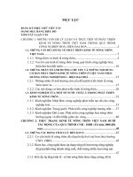 Luận văn thạc sỹ kinh tế: Phát triển kinh tế nông thôn Việt Nam trong quá trình CNH  HĐH