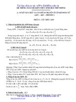 HỆ THỐNG TOÀN BỘ KIẾN THỨC SINH HỌC PHỔ THÔNG